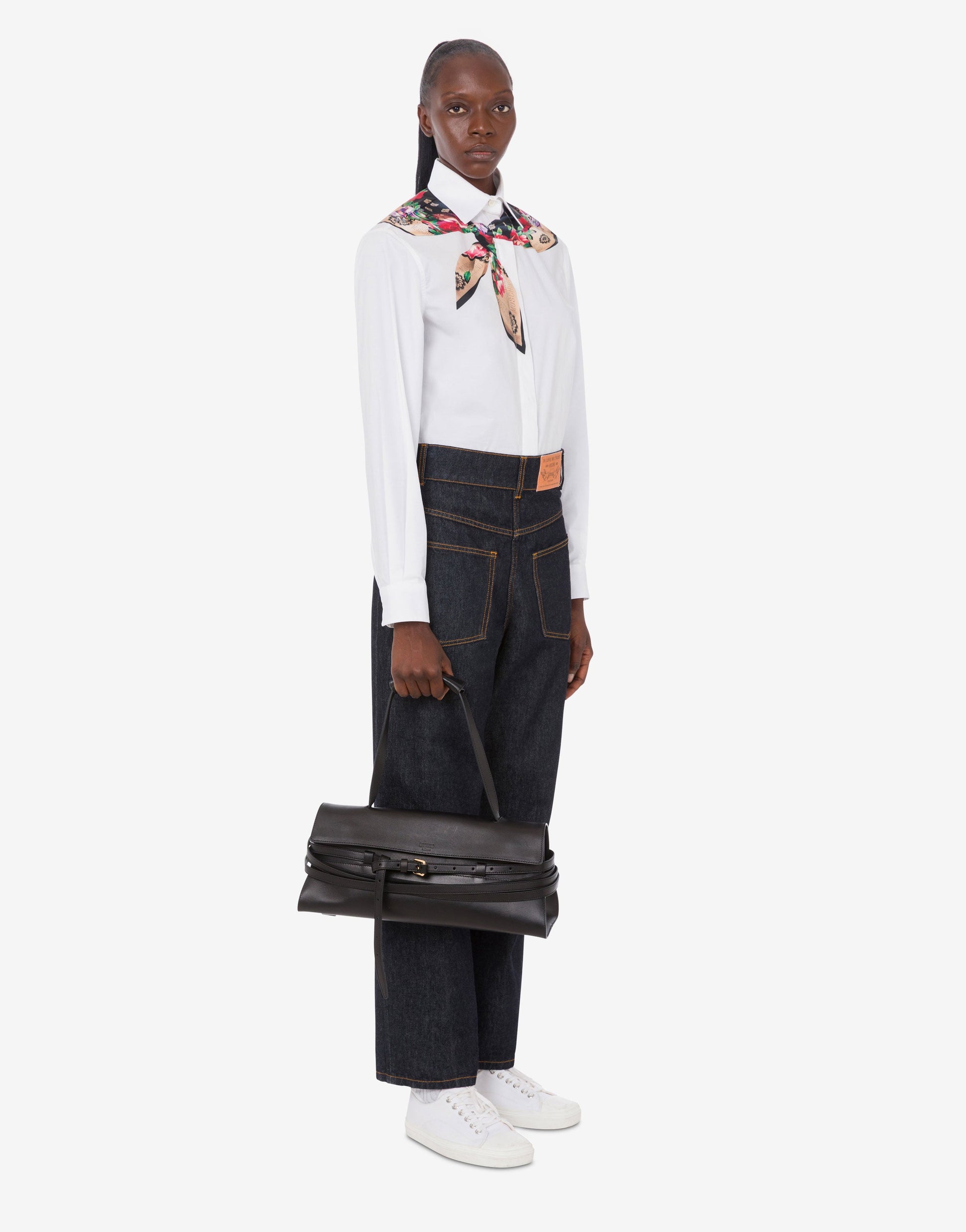 Borsa a spalla Moschino Tie Me