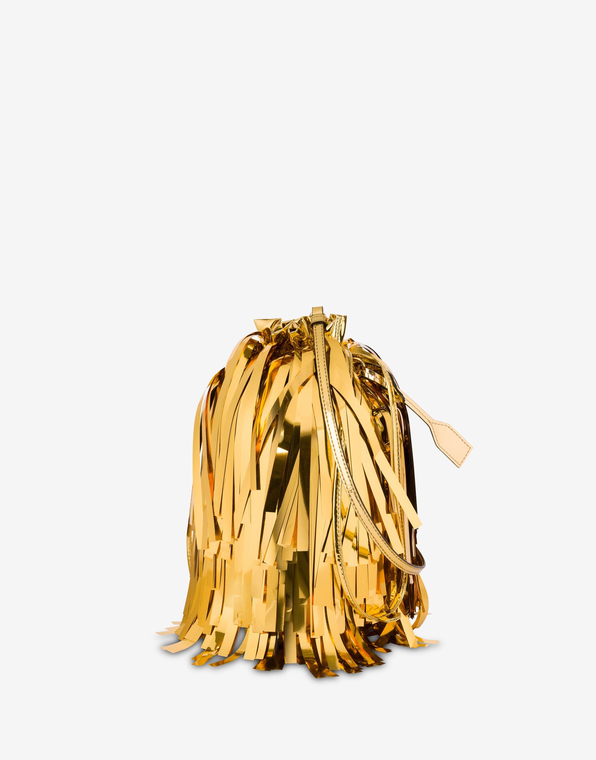 Borsa a secchiello effetto specchio
