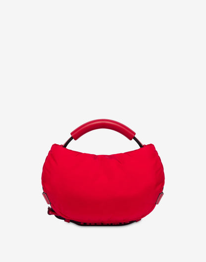 Borsa hobo piccola Moschino Handle Me