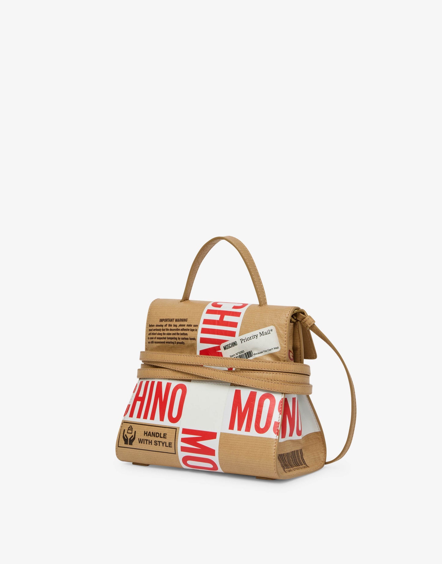 Borsa a mano piccola Moschino Tie Me