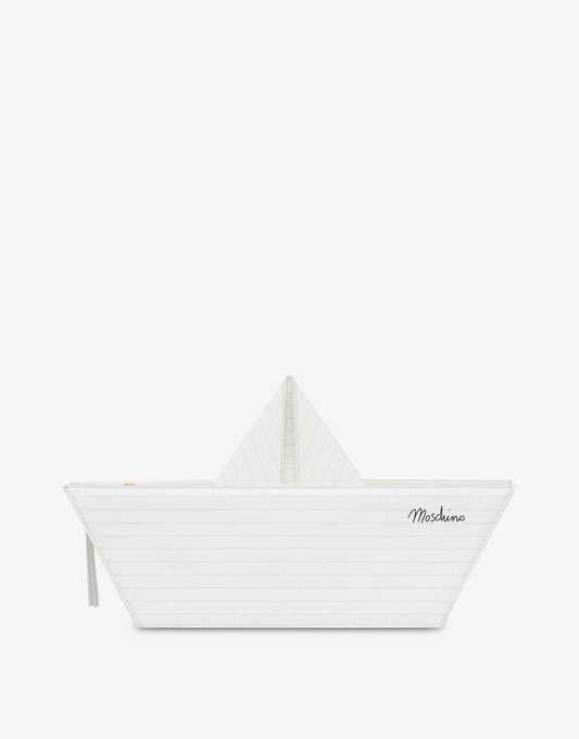 Origami boat bag