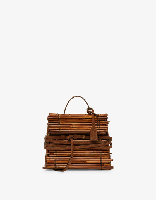 Borsa a mano piccola Moschino Tie Me