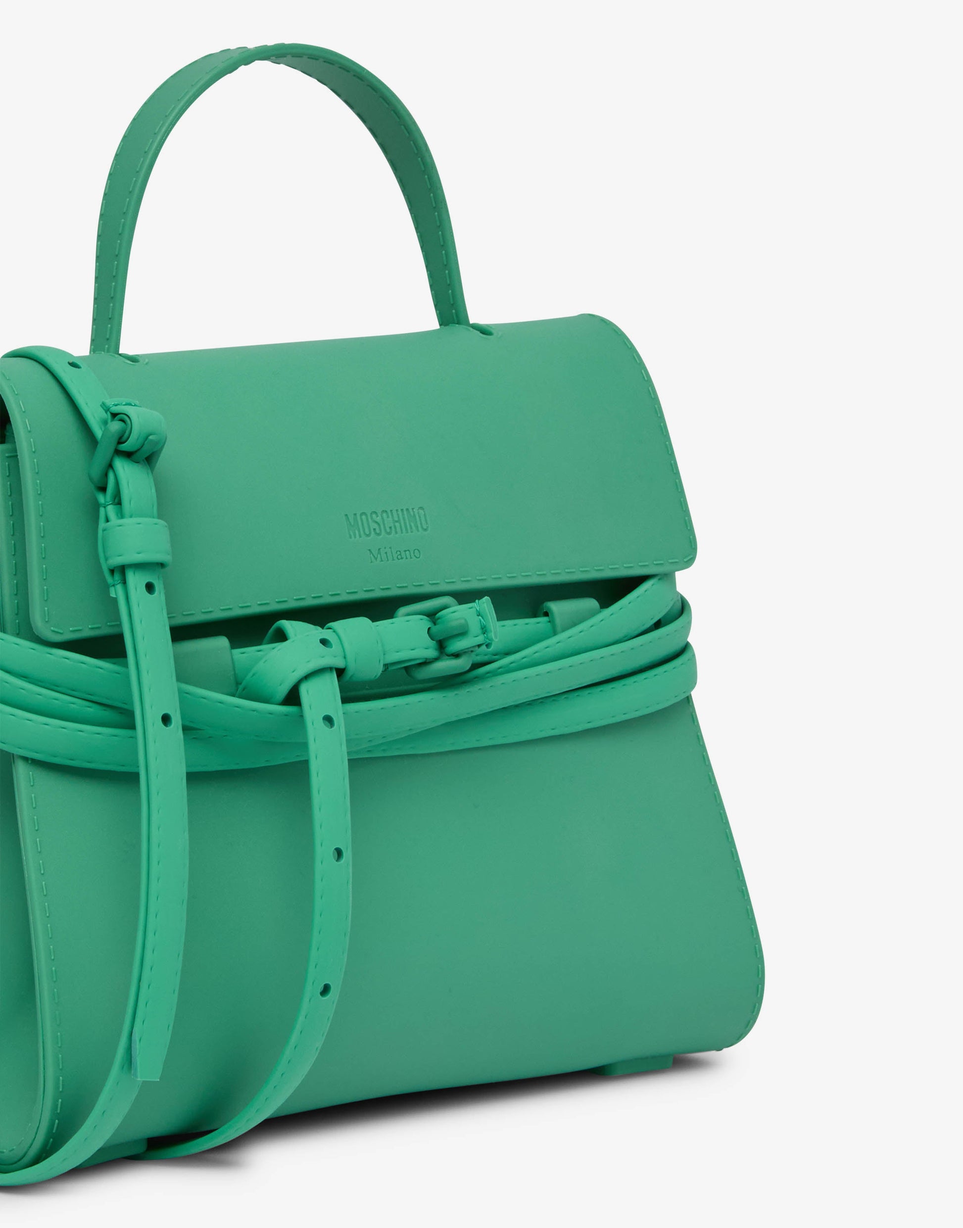 Borsa a mano piccola Moschino Tie Me