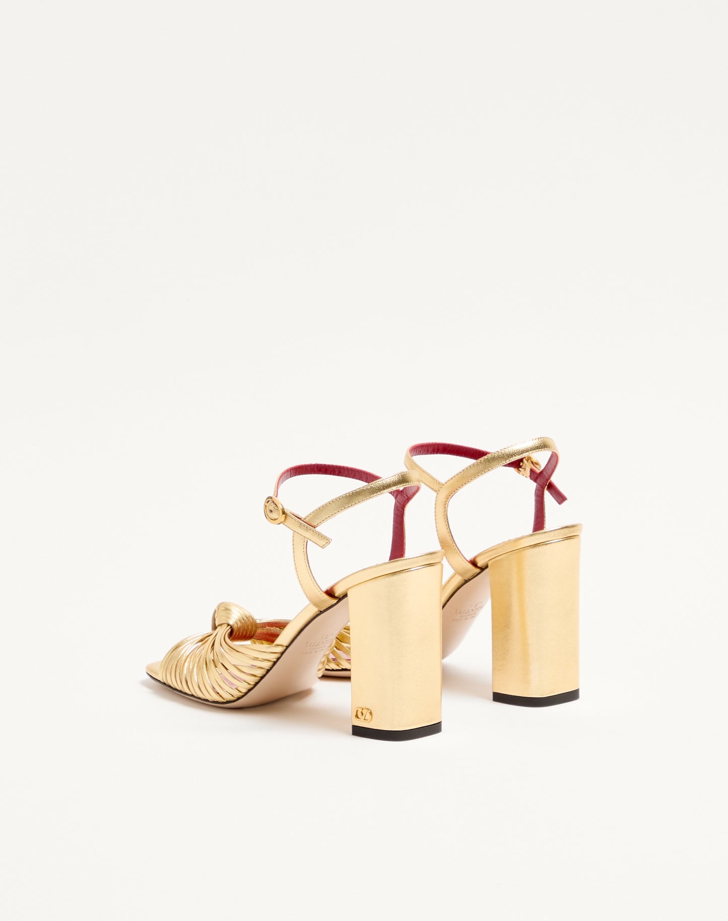 Annet Laminated Nappa Sandal 90mm