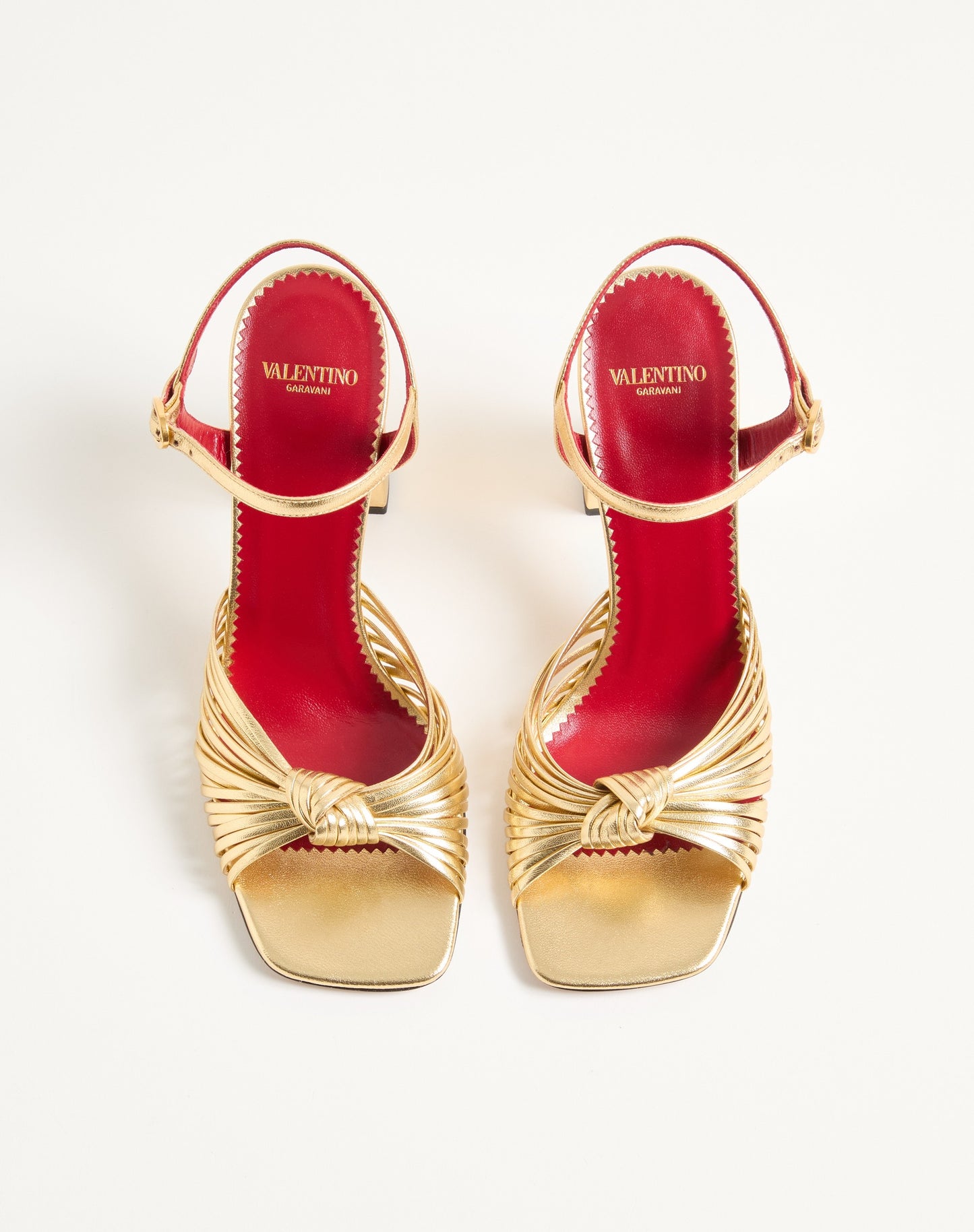 Annet Laminated Nappa Sandal 90mm