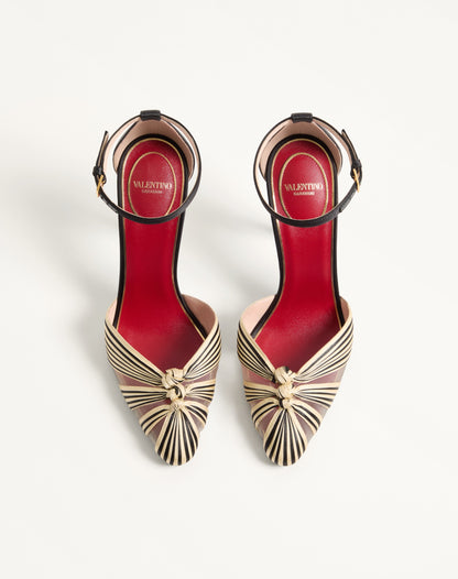 Annine Pump In Satin 100mm
