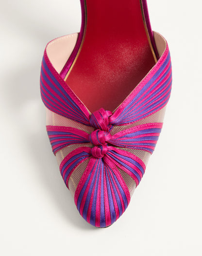 Annine Pump In Satin 100mm
