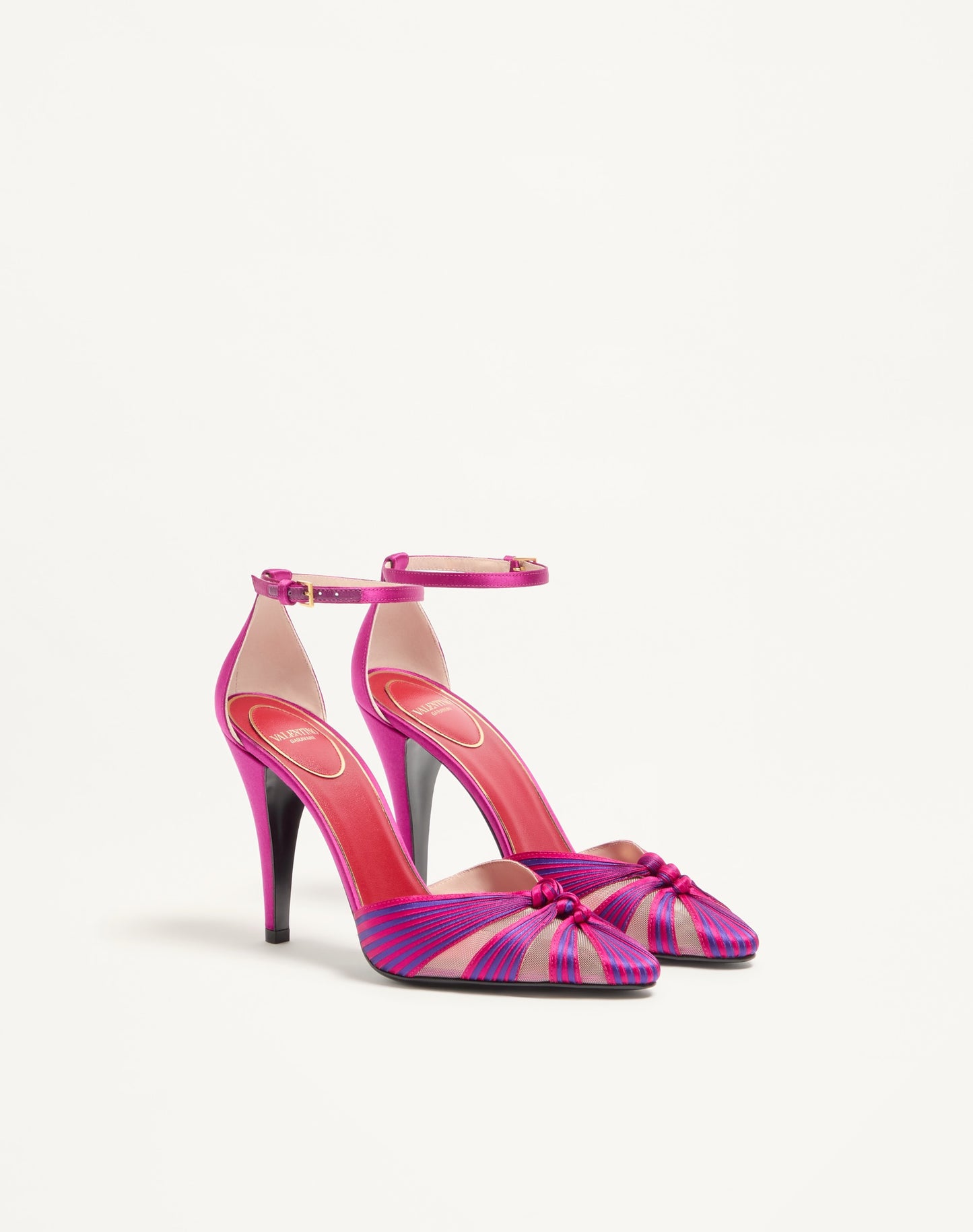 Annine Pump In Satin 100mm