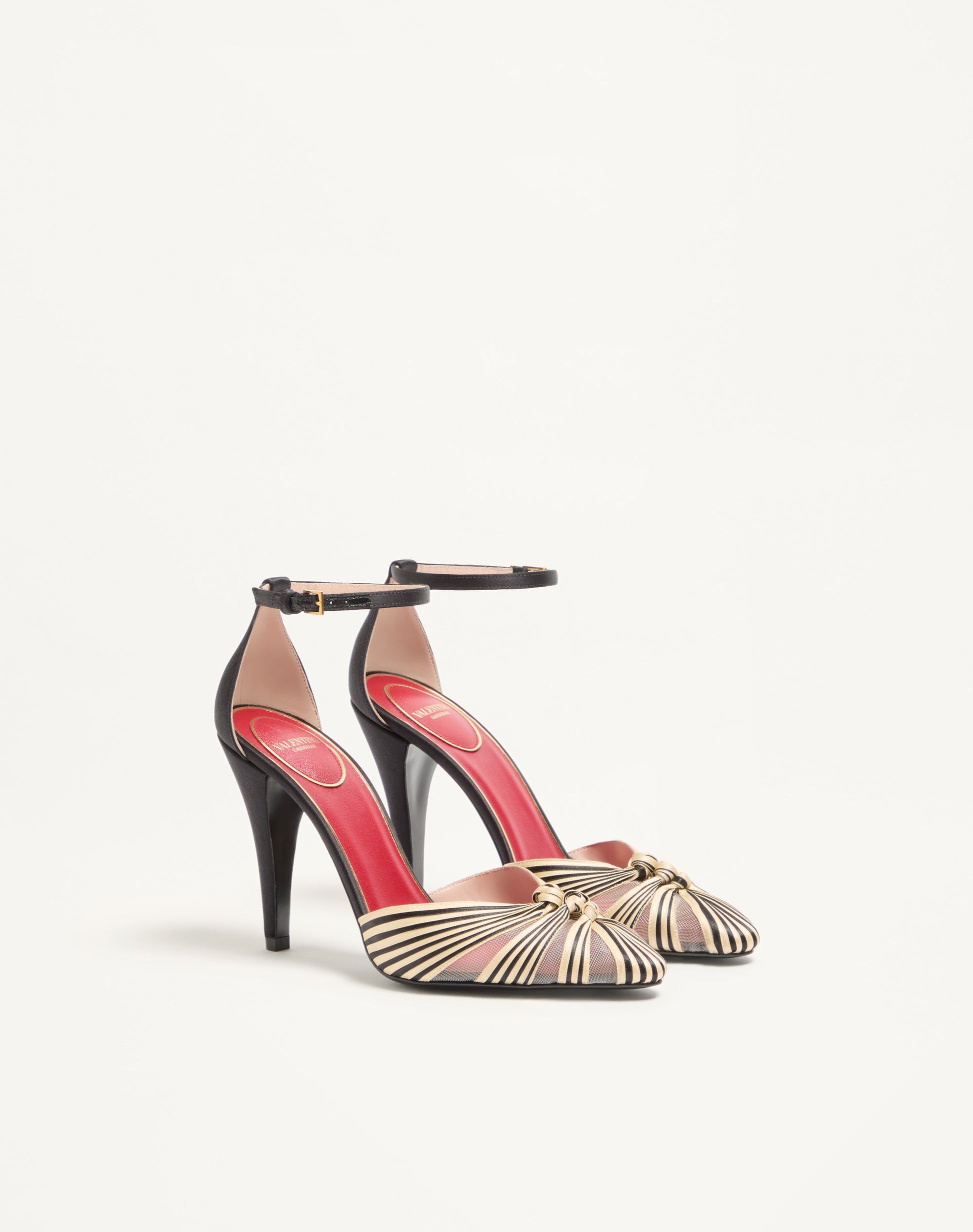 Annine Pump In Satin 100mm