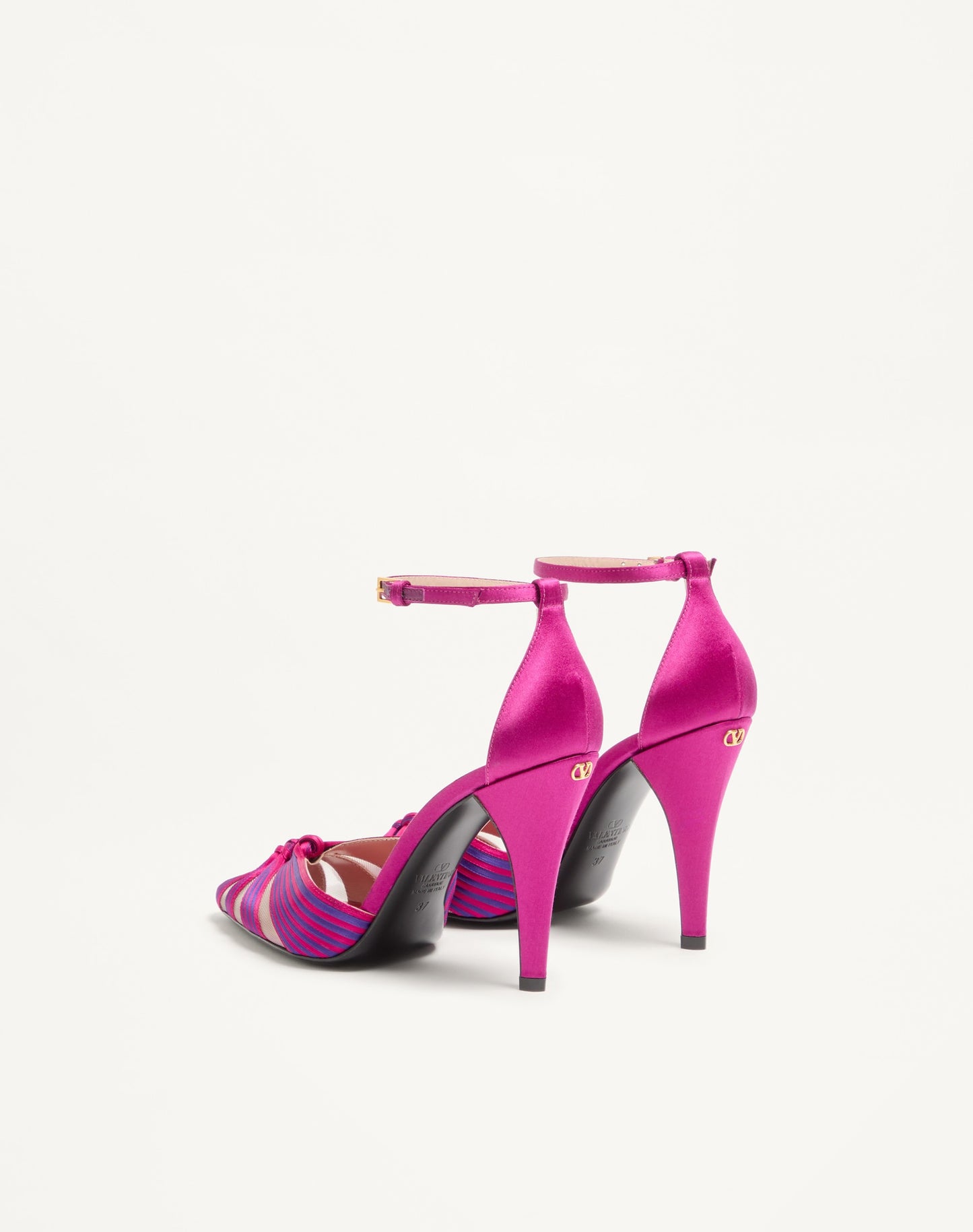 Annine Pump In Satin 100mm