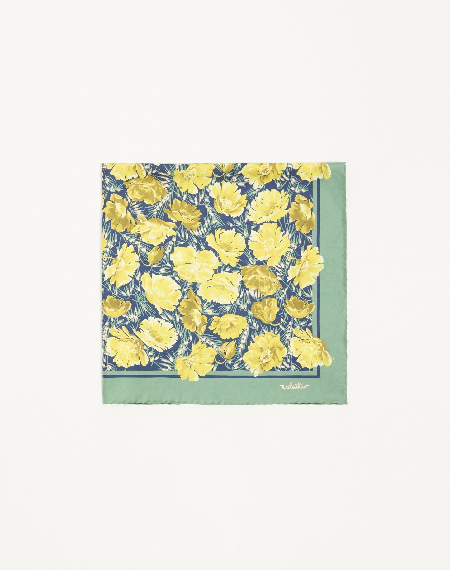 Après L'hiver Poppies Silk Scarf