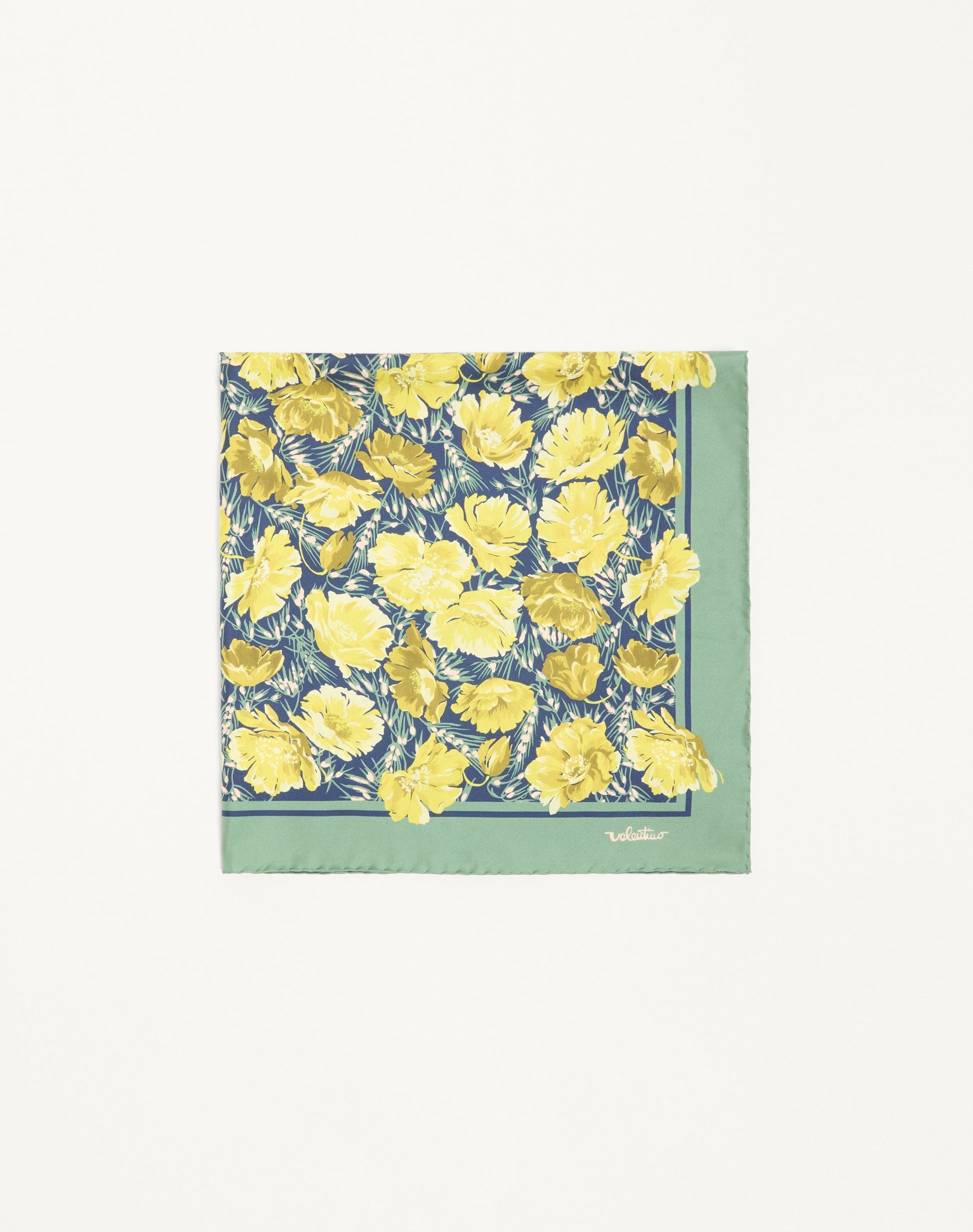 Après L'hiver Poppies Silk Scarf