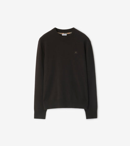 Cashmere Blend Sweater in Scorched brown