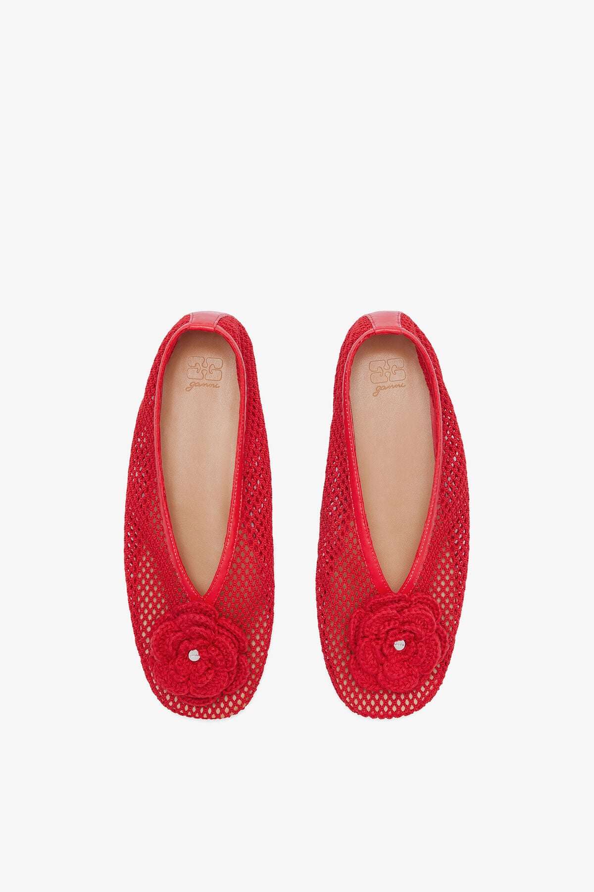 Jenny Ballerina in Red Mesh