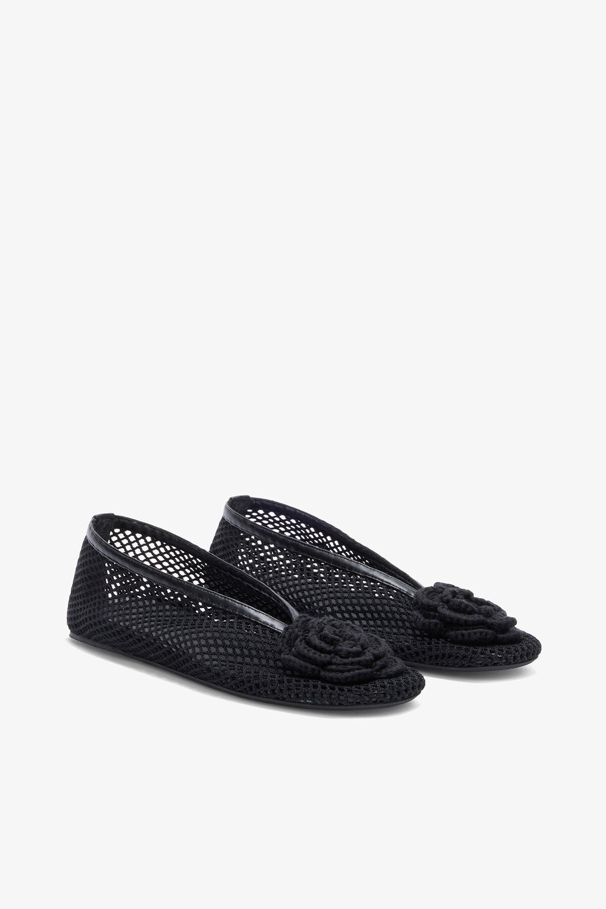 Jenny Ballerina in Black Mesh