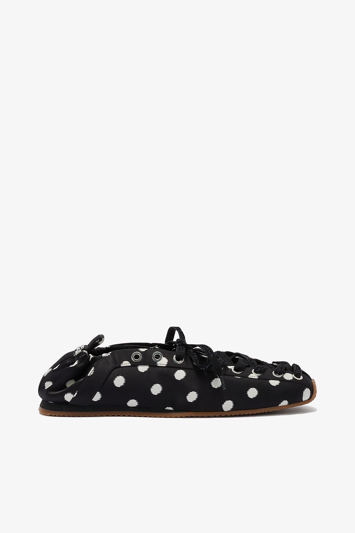Sporty Ballerina in Black Dots