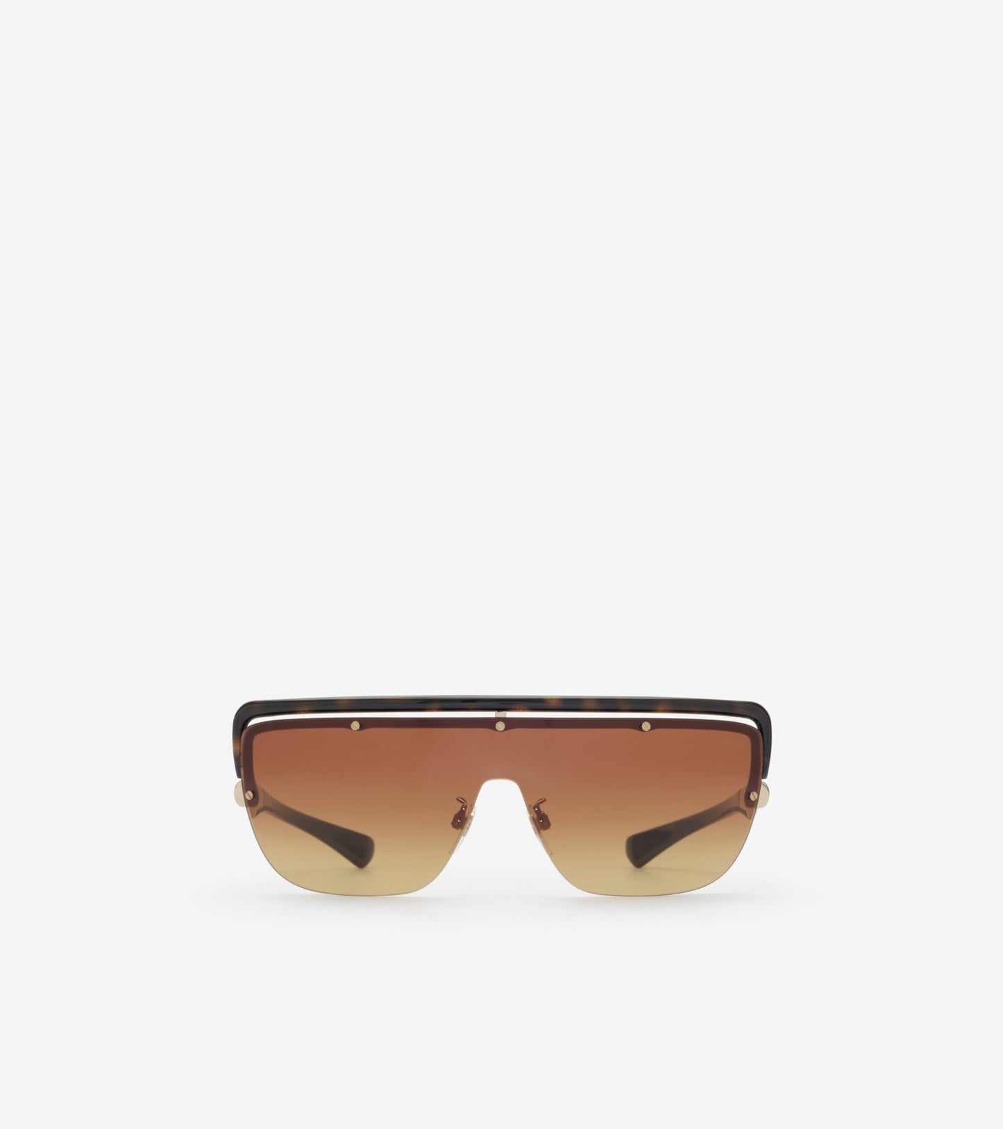 Mask Square Sunglasses in Dark havana