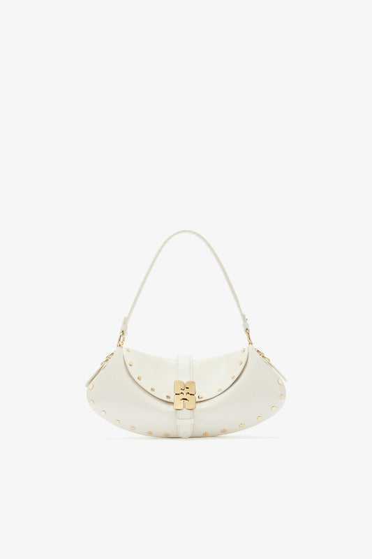 B-Kat Bag Studs in White