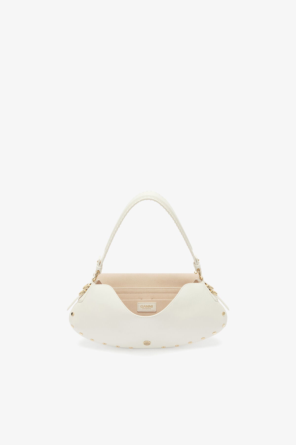 B-Kat Bag Studs in White