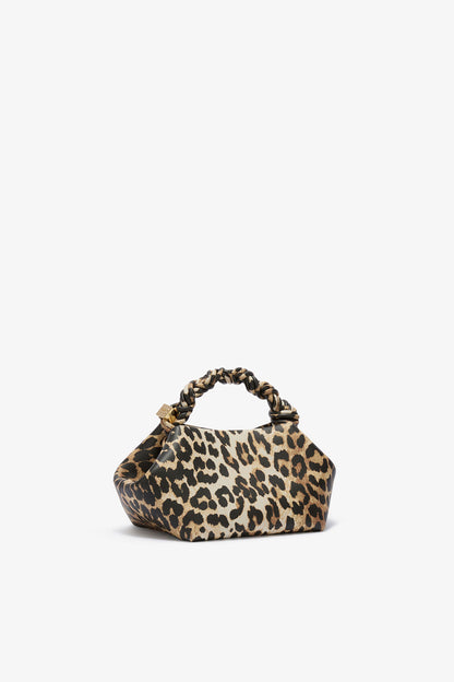 Leopard Grained Small Bou Bag