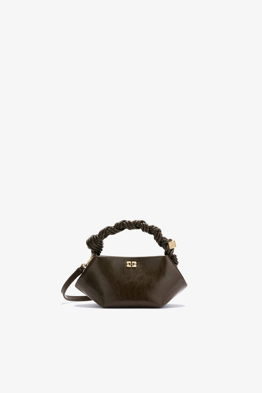 Green Crinkle Mini Bou Bag