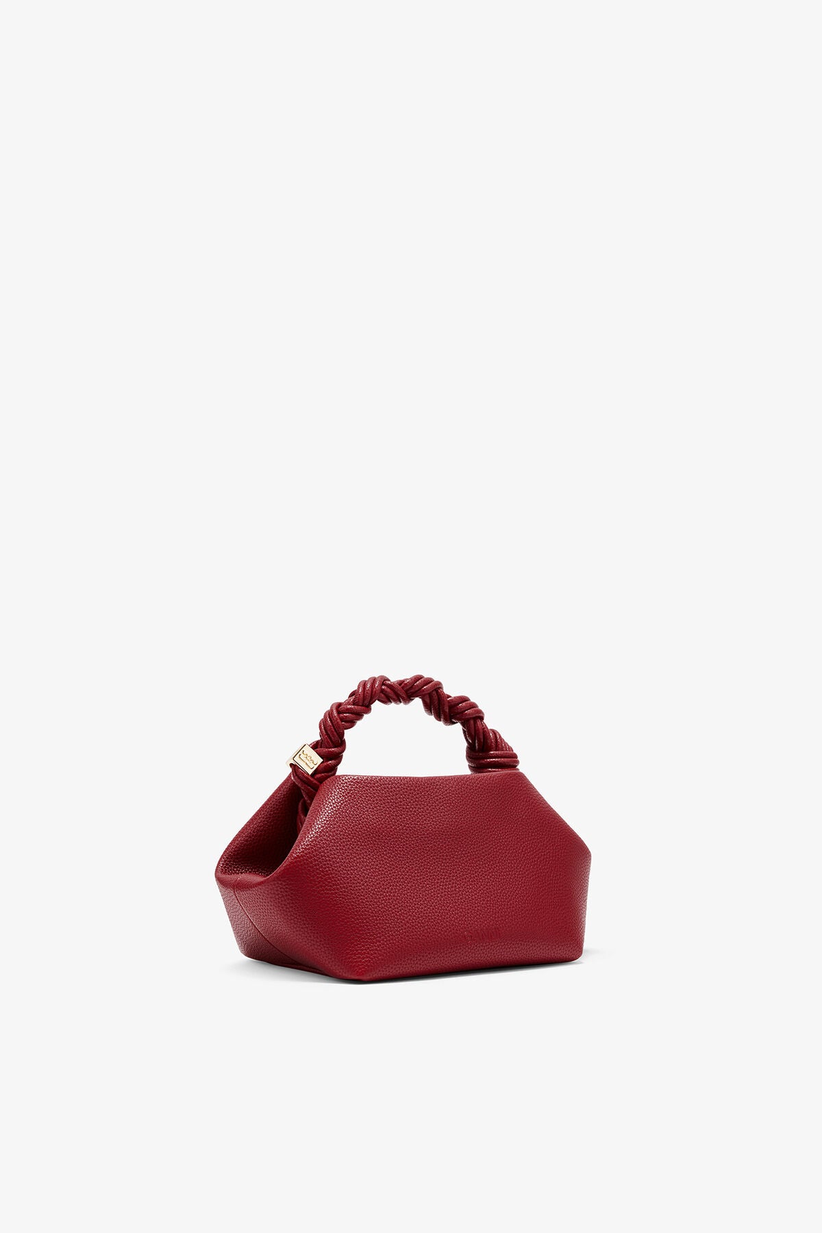 Red Grained Small Bou Bag