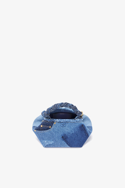 Small Bou Bag in Blue Denim