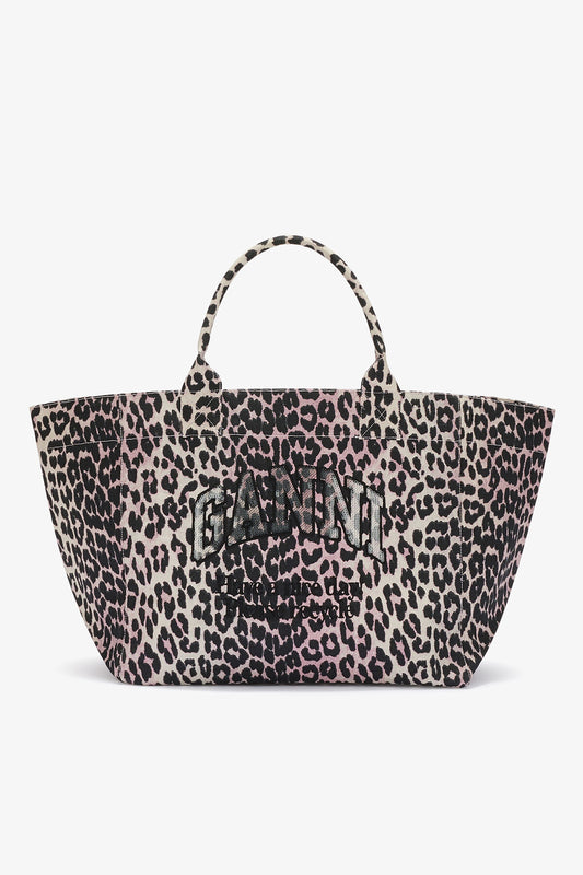 Leopard Sequin XXL Tote