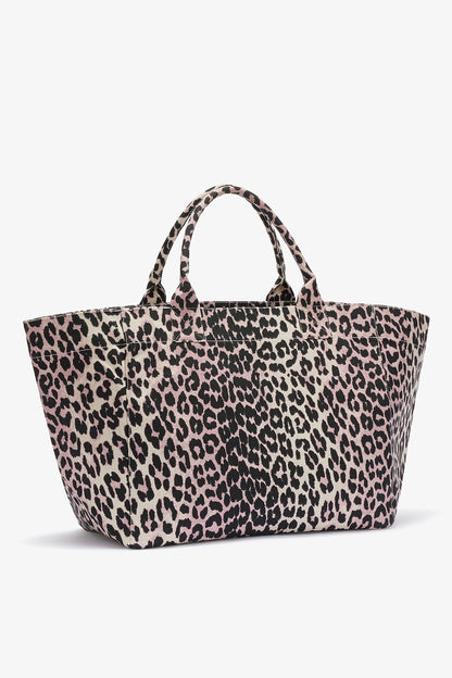 Leopard Sequin XXL Tote