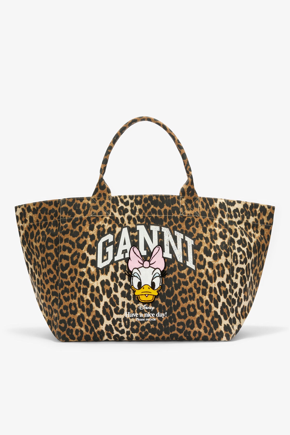Daisy Duck Leopard XXL Tote