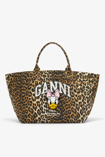 Daisy Duck Leopard XXL Tote