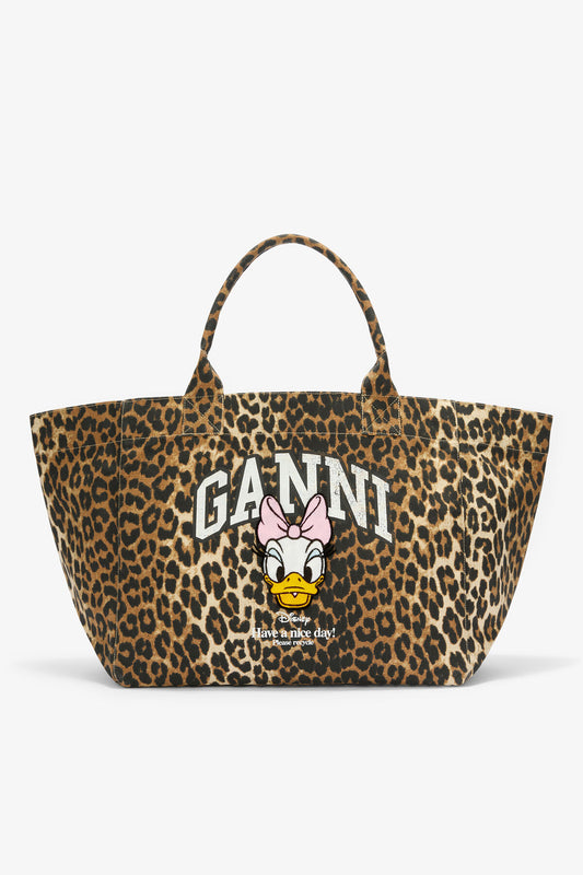Daisy Duck Leopard XXL Tote