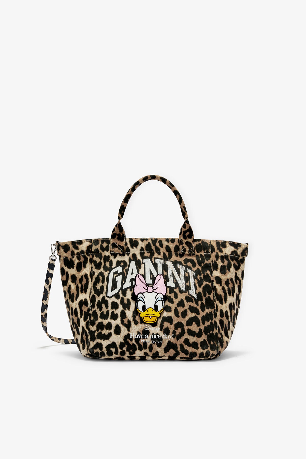 Daisy Duck Leopard Small Tote
