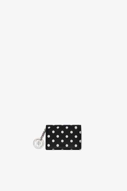 Bou Card Holder With Flap with Dots