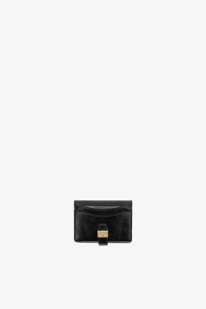 Sue Slim Card Holder in Black