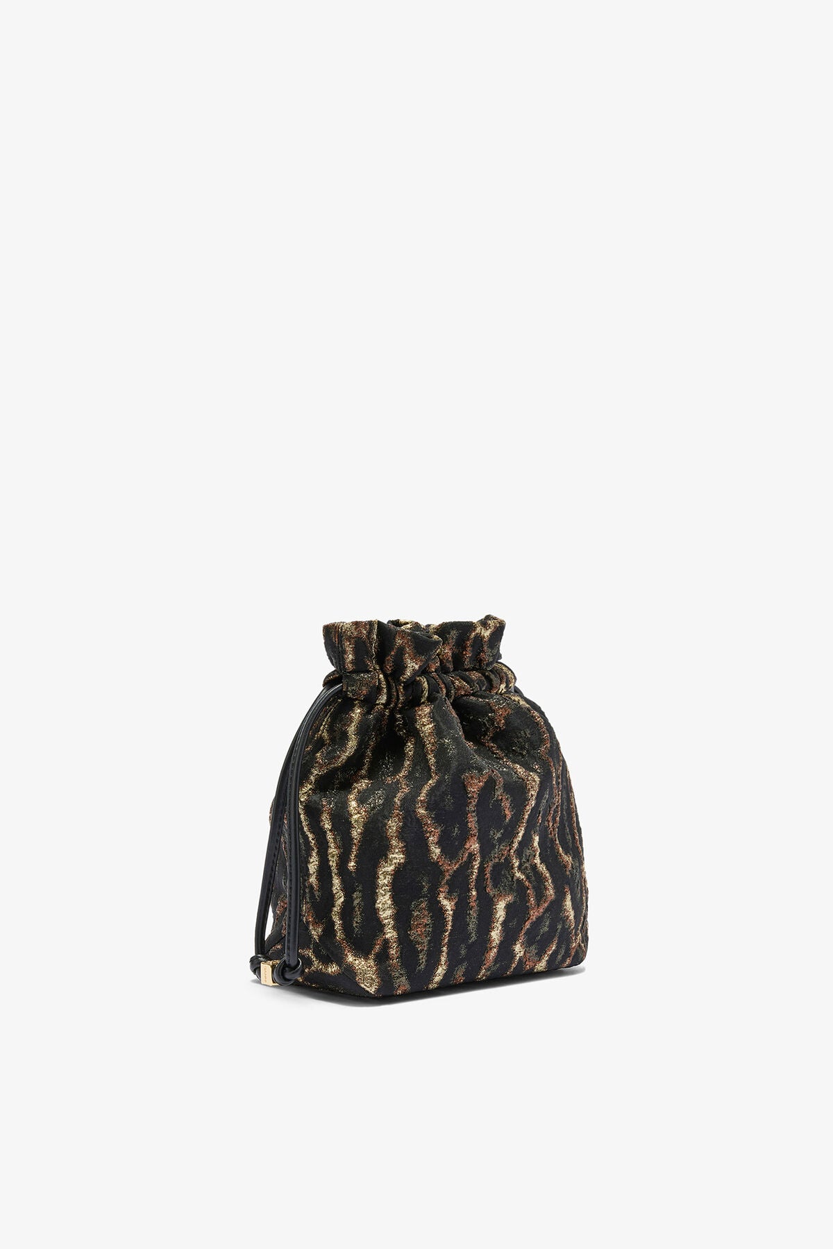 Metallic Bou Bucket Cloque Pouch