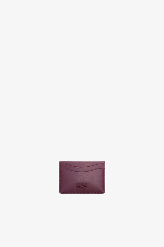 Bou Card Holder in Burgundy
