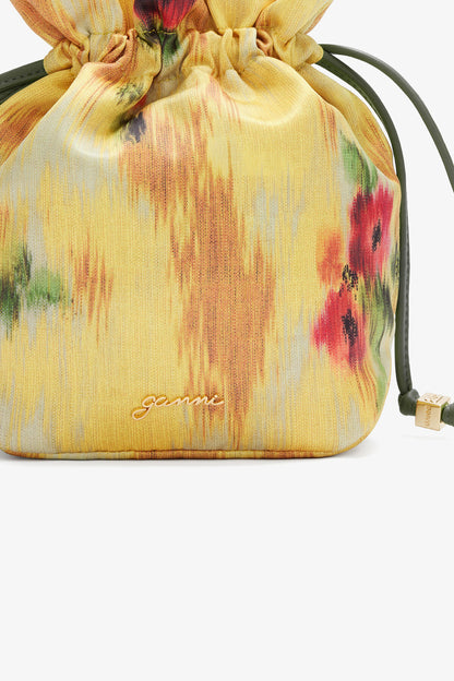Pouch in Printed Taffeta