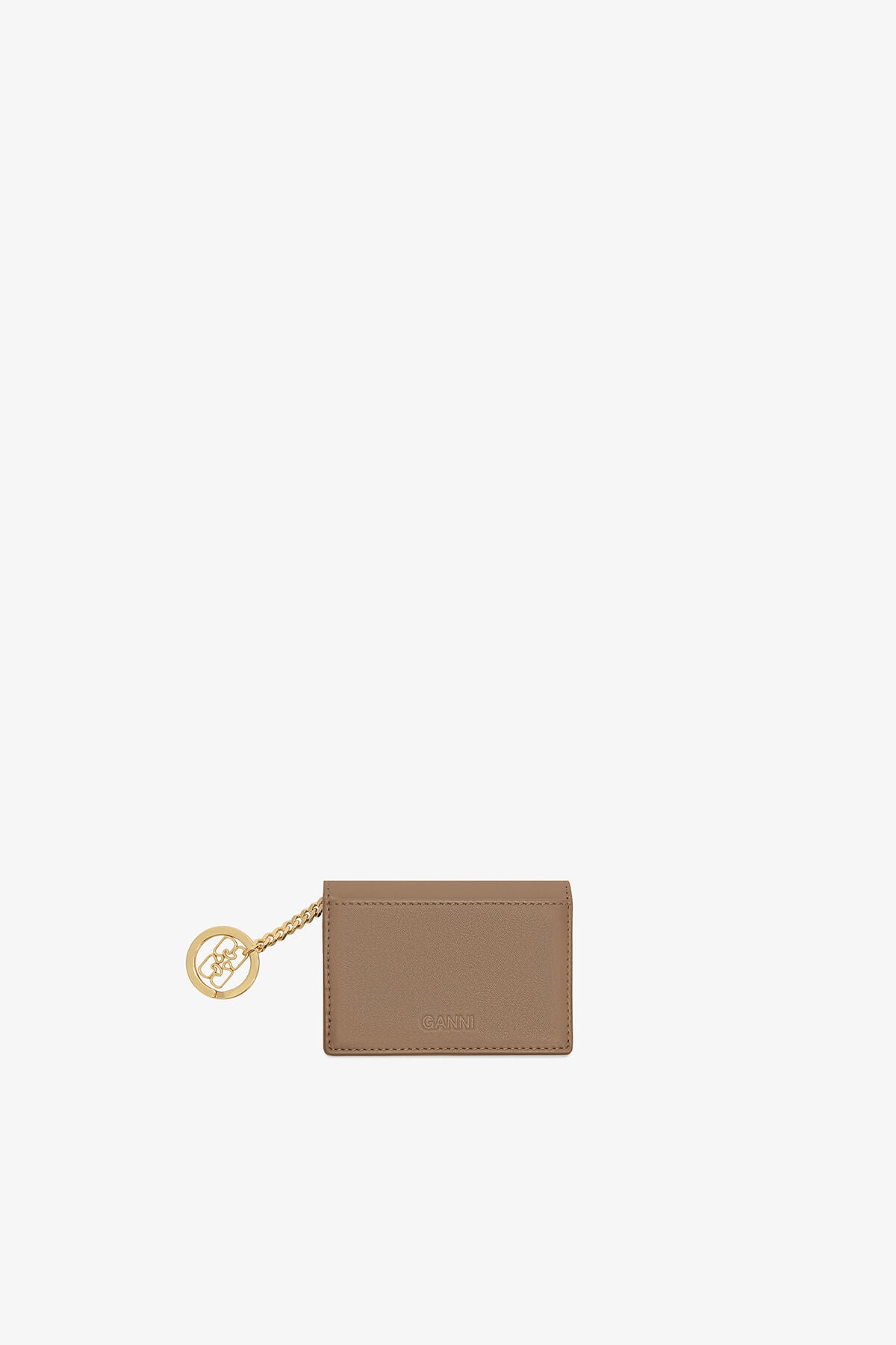Bou Card Holder with Flap in Brown