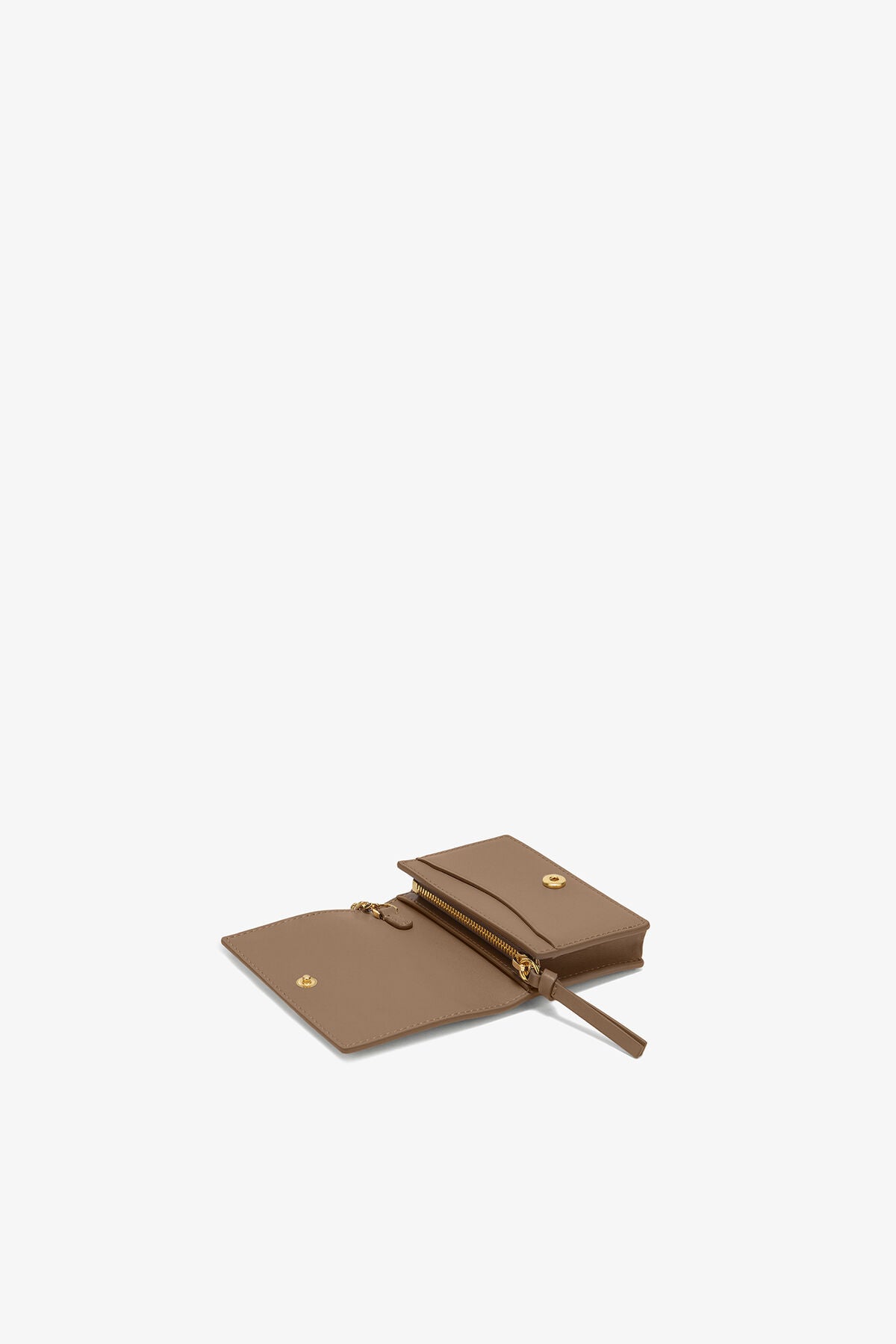 Bou Card Holder with Flap in Brown