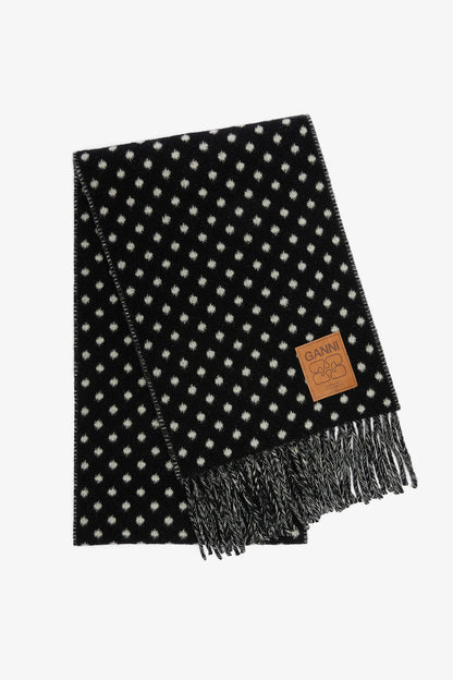 Wool Knit Scarf