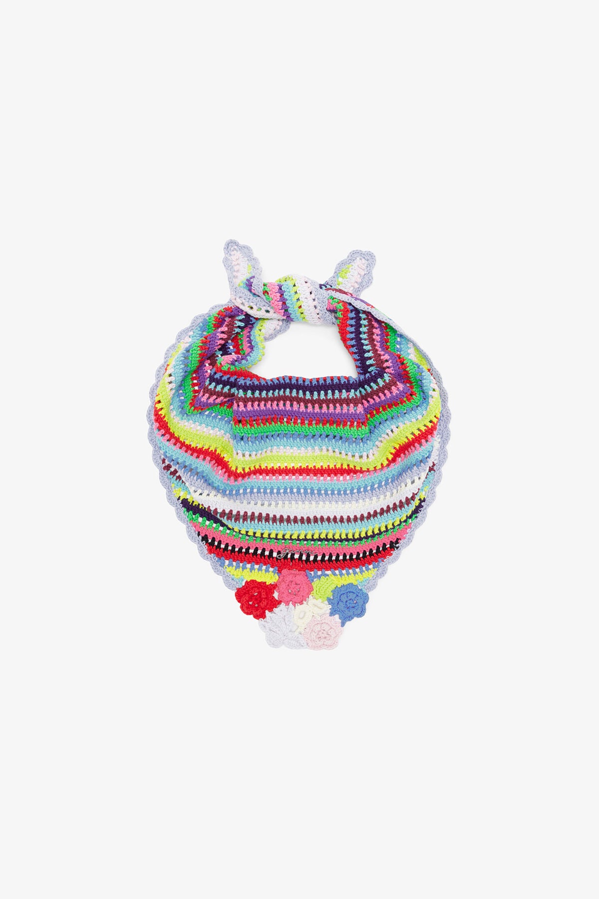 Scarf in Striped Crochet