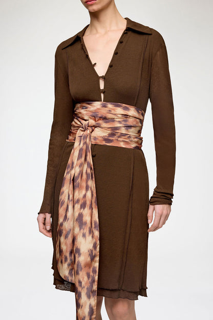 Wrap Scarf in Print
