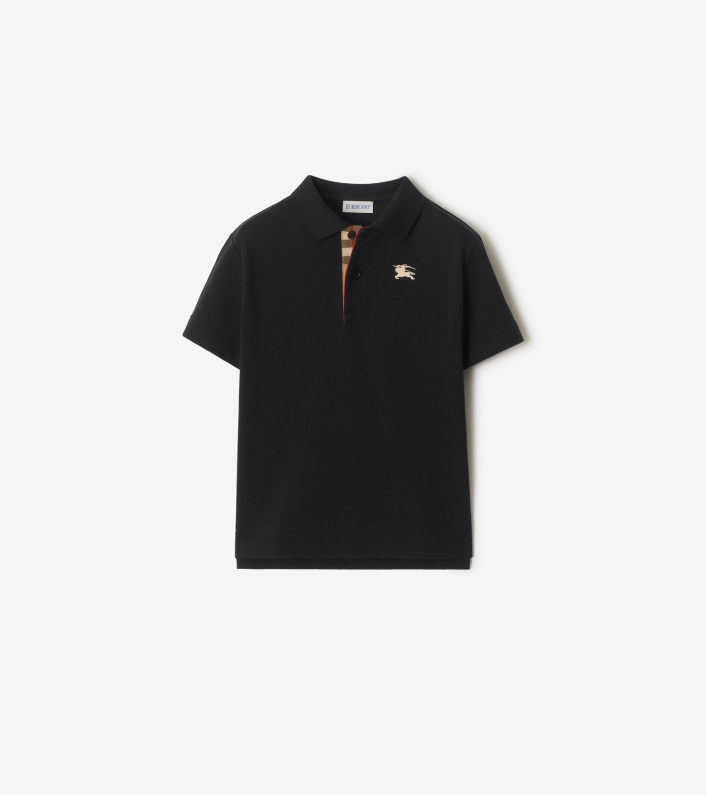 Cotton Piqué Polo Shirt in Light mint