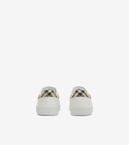 Leather Set Sneakers in Porcelain white/sand beige