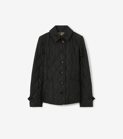Quilted Thermoregulated Fernleigh Jacket in Black