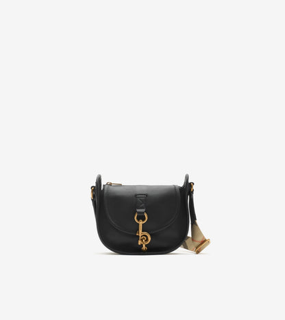 Mini B Clip Messenger Bag in Soap beige