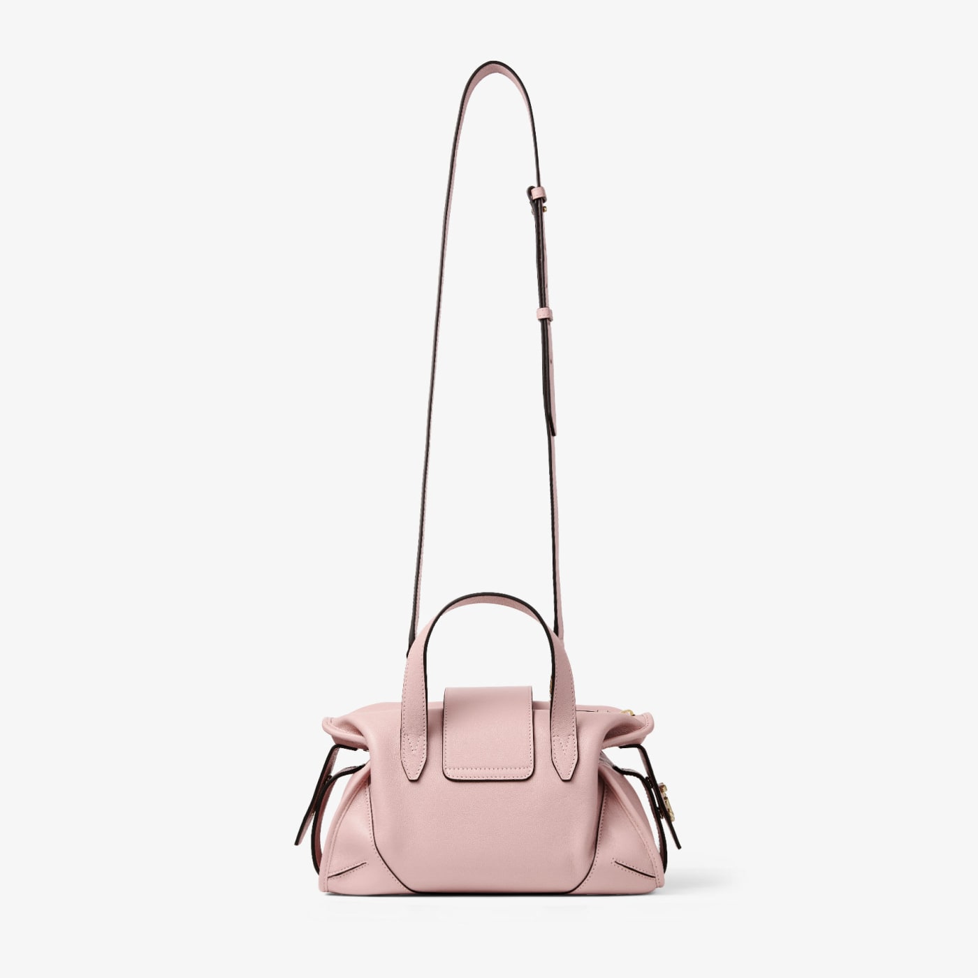 Bar Holdall Small Rose Biker Leather Holdall Bag