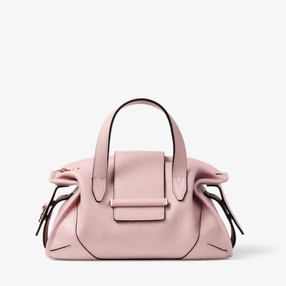 Bar Holdall Small Rose Biker Leather Holdall Bag