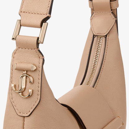 Bar Hobo Small Chai Biker Leather Shoulder Bag